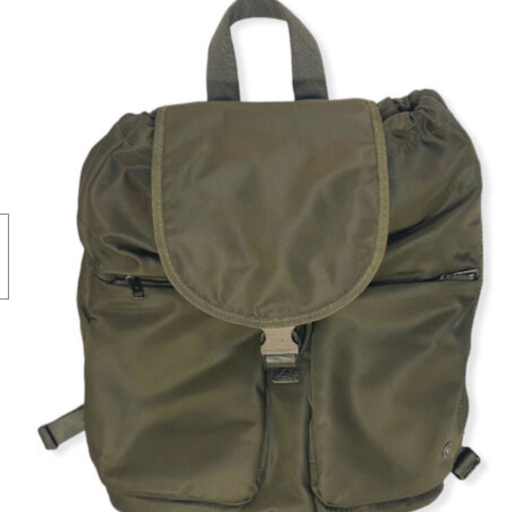 Lululemon Carry Onward Rucksack Backpack 12L Olive Dark Green